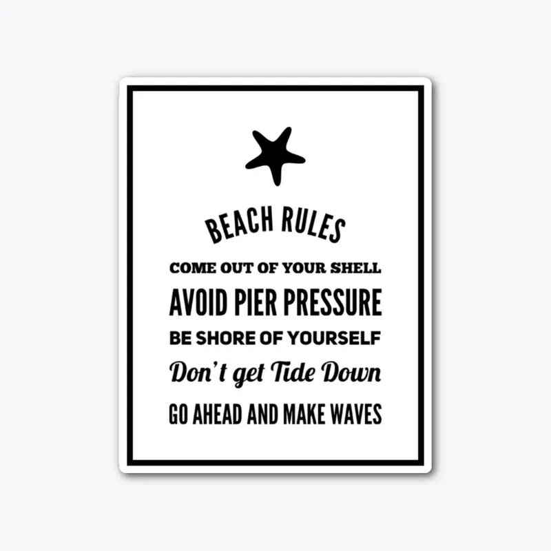 Beach Rules