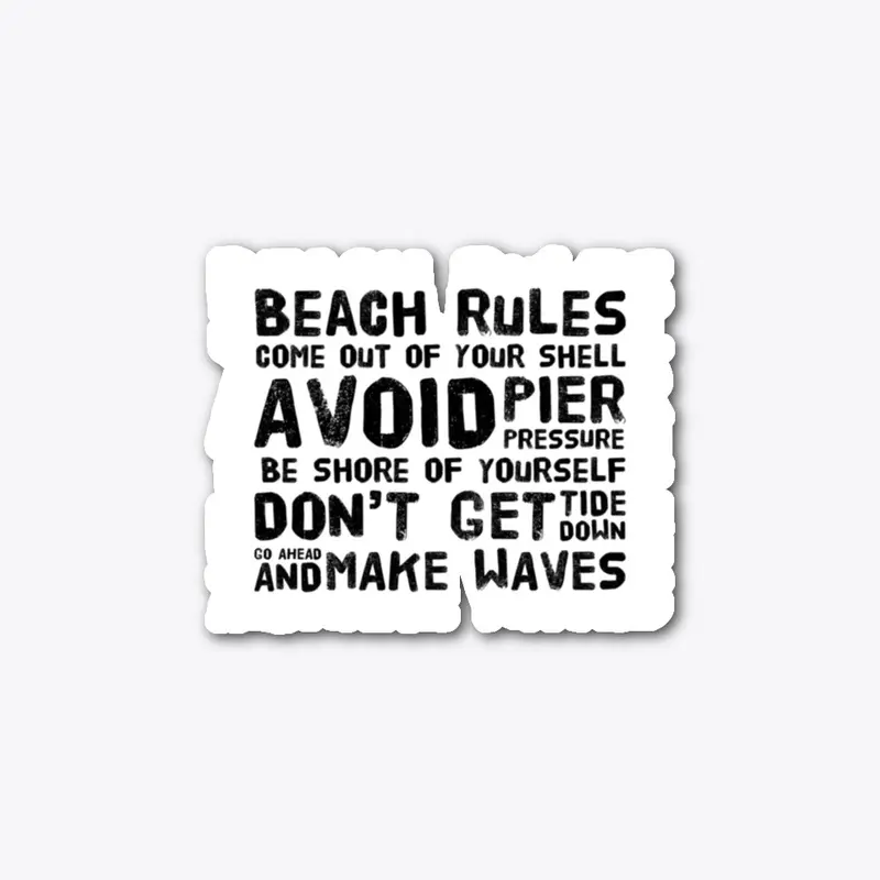 Beach Rules